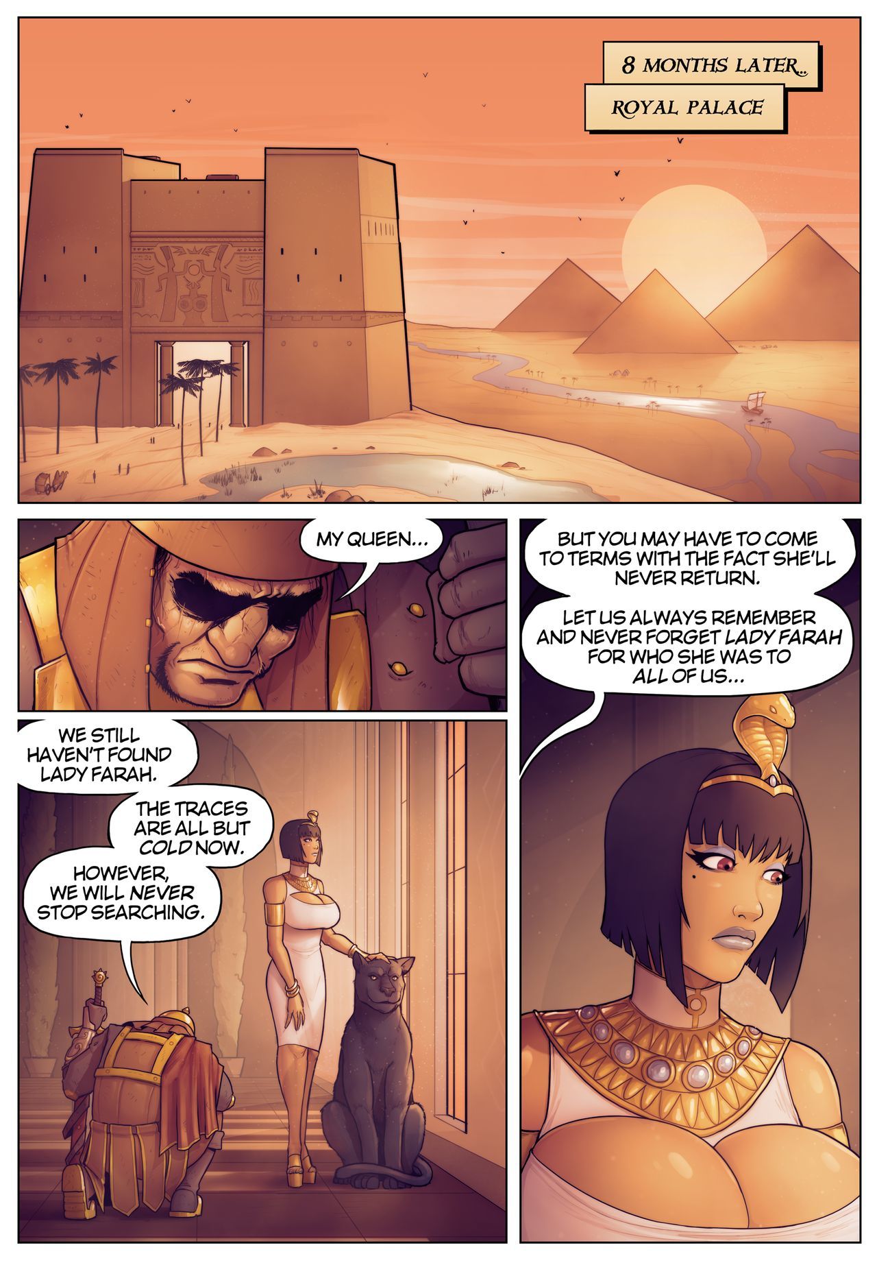 Legend of Queen Opala -Tales of Pharah: In the Shadow of Anubis* page 1
