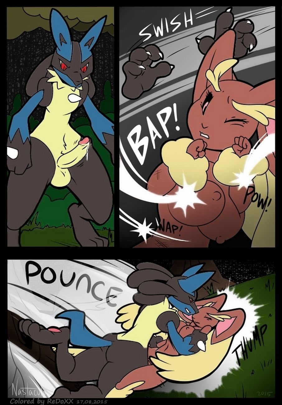 A Wild Lucario Appears page 1