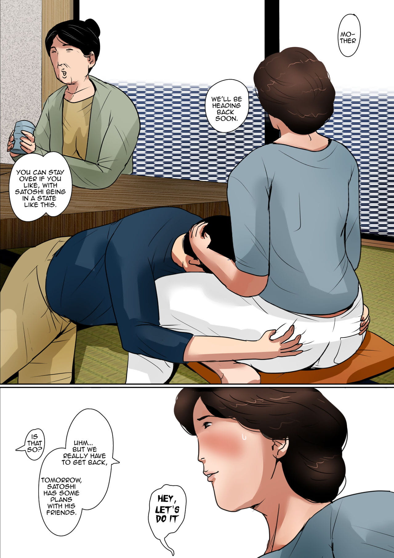 Haha ni Koishite #2 Machiwabita Saikai - Making Love with Mother 2 ~The Much Awaited Reunion~ page 1