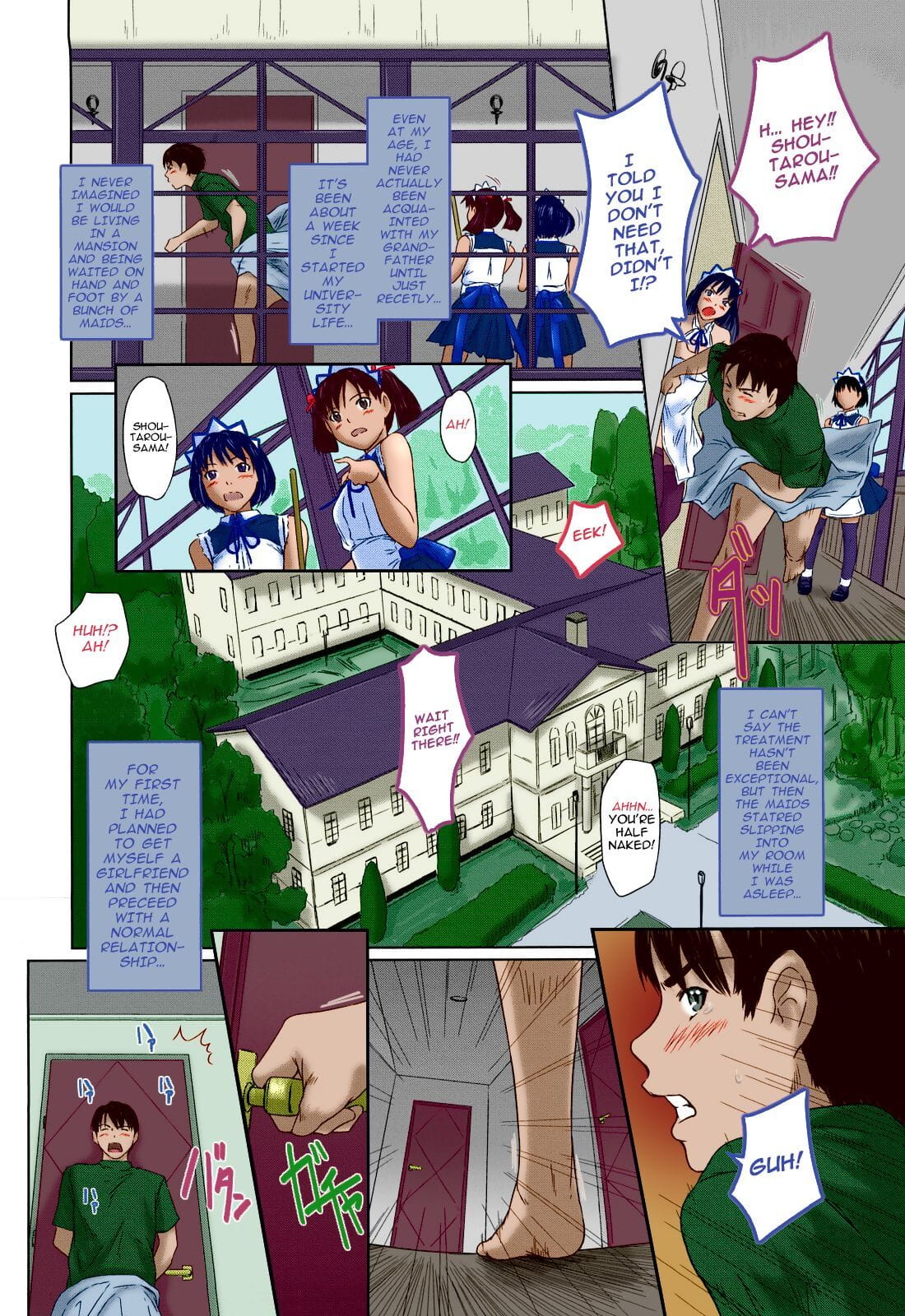 Mai Favorite REDRAW Ch. 1-4 WIP page 1