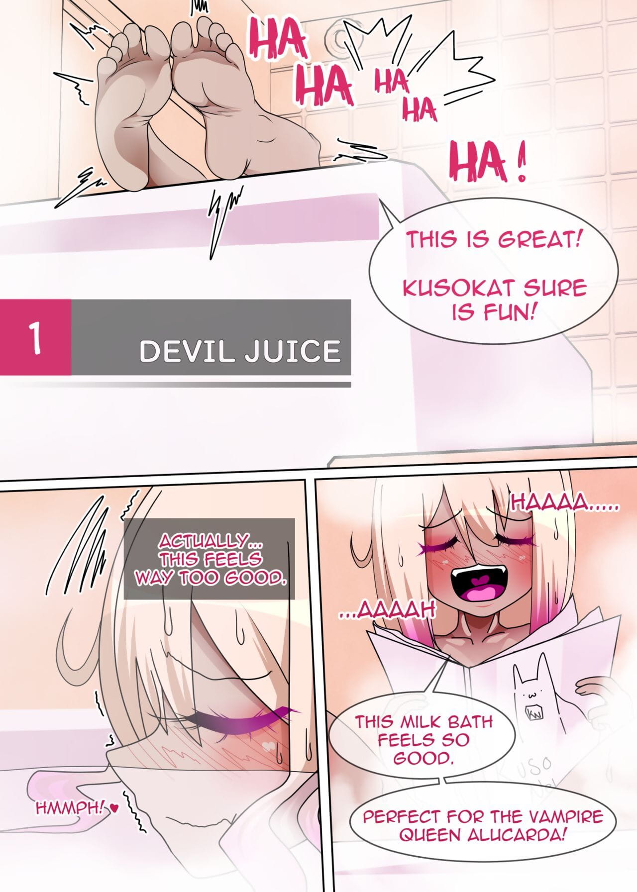 Devil juice page 1