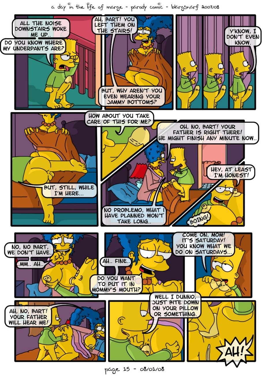 A Day In The Life Of Marge - part 2 page 1