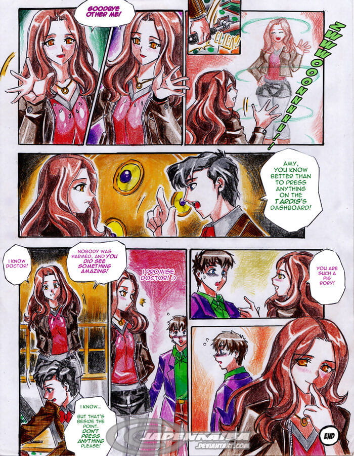The Girl Who Waited - Doctor Who Fan Fic Manga Special page 1