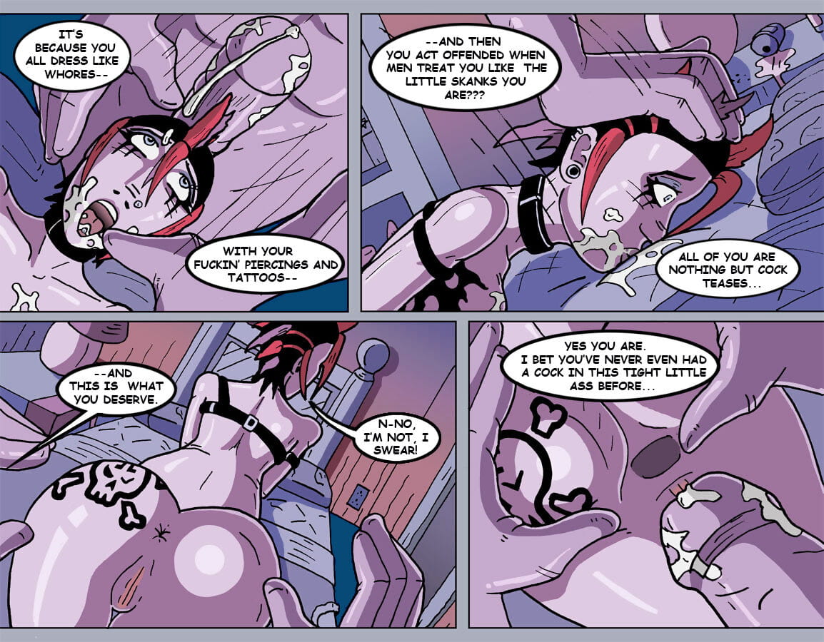 Midnight Rape Party - Kiss the Blade page 1