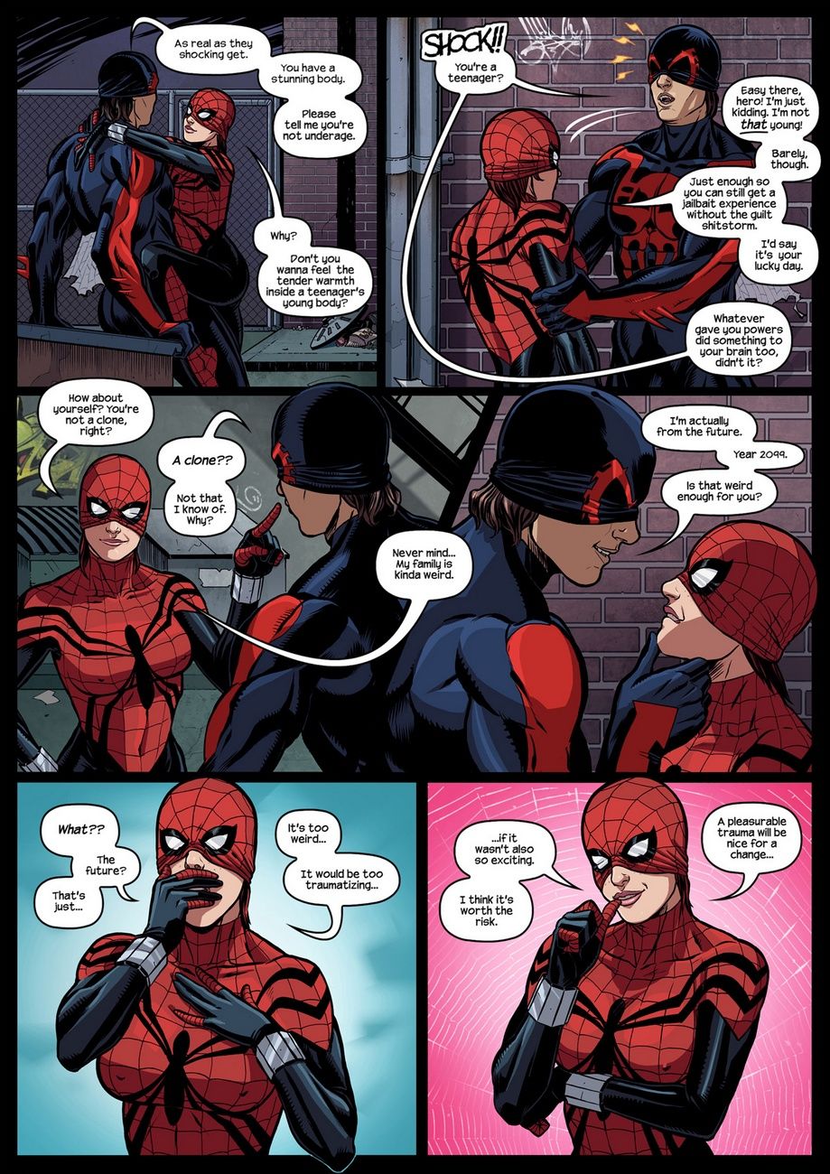 Like Spider-Father, Like Spider-Daughterâ€¦ page 1