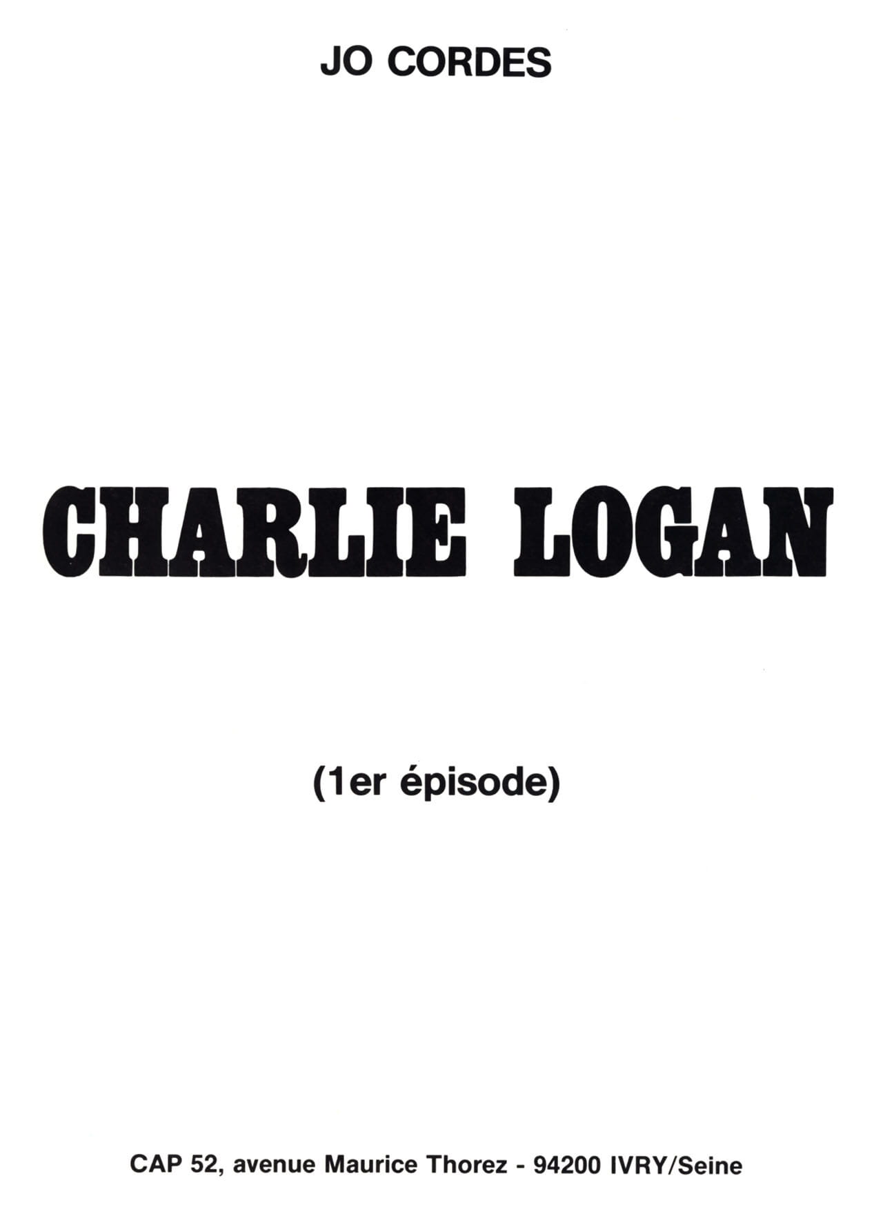 Charlie Logan 1 page 1