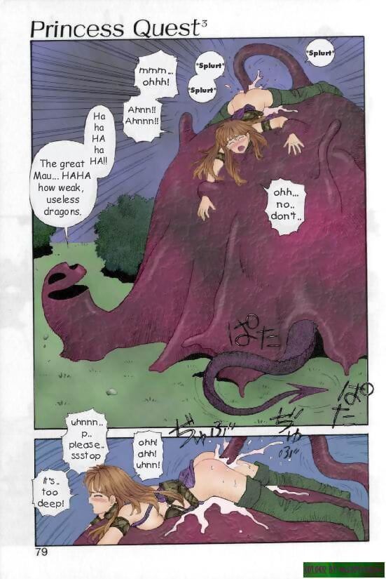 Princess Quest Saga chapter page 1