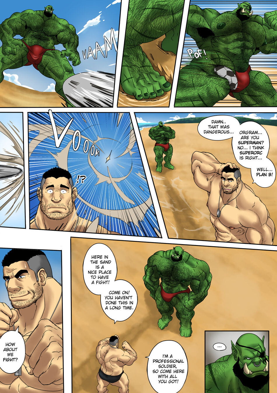 My Life with an Orc Episode 5: Vacation Day Part 1 page 1