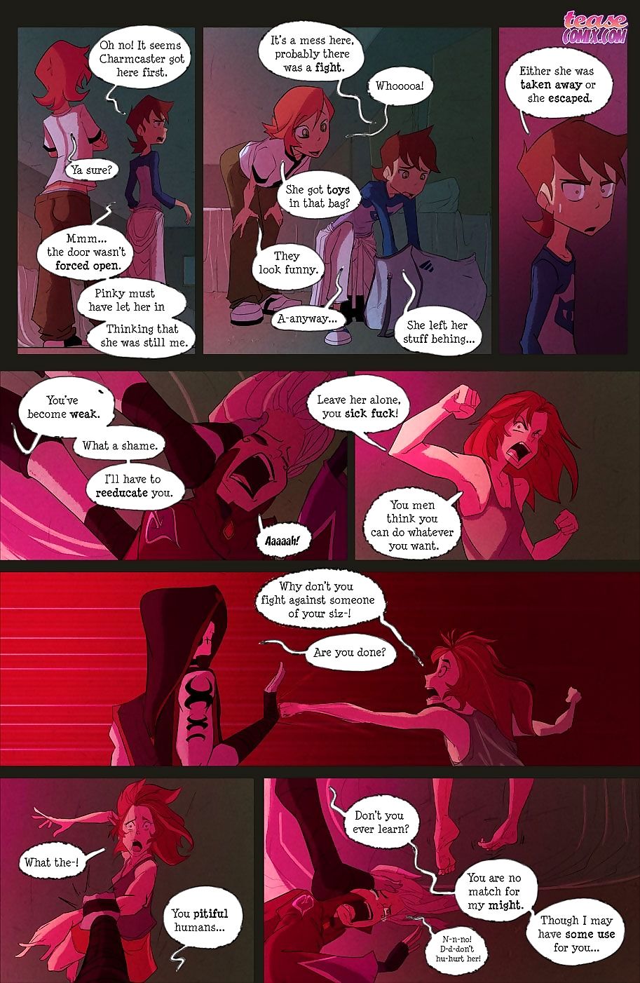 l' sorcière Avec pas de nom - PARTIE 2 page 1