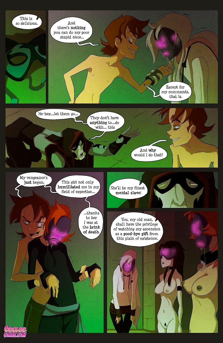 l' sorcière Avec pas de nom - PARTIE 4 page 1