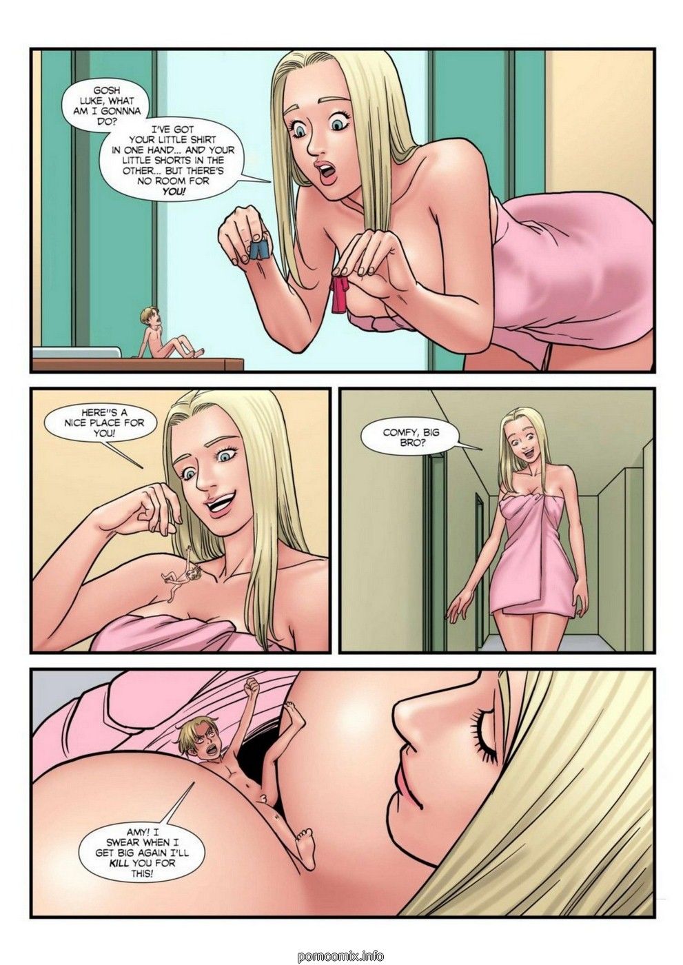 Incest Sex- Yard Work 07 page 1