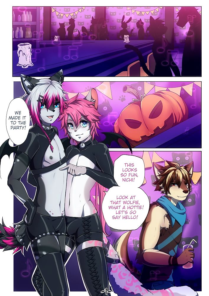 JustSyl - Halloween party page 1