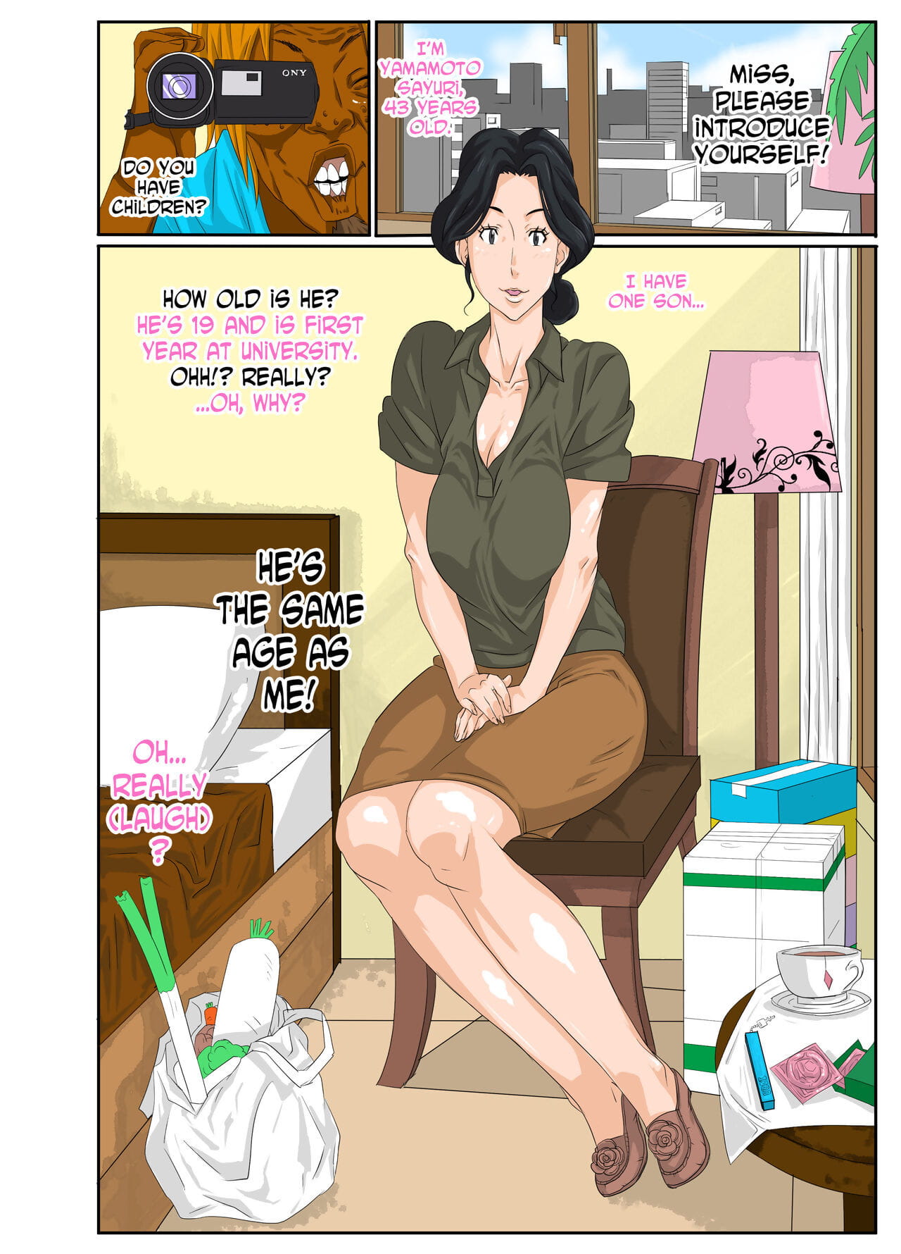 Kaa-chan to Charao - Mom & Playboy page 1