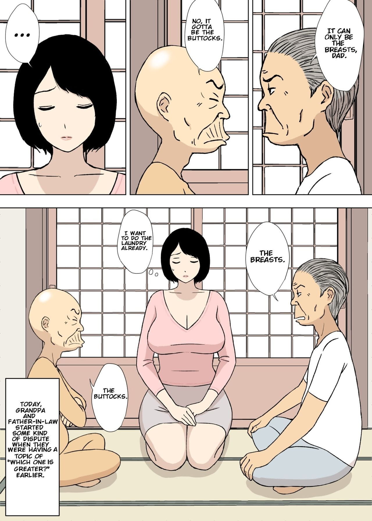 ojiichan phải miyagi phải giri không musuko phải hoạt hình cặp vợ chồng đáng yêu 5 page 1