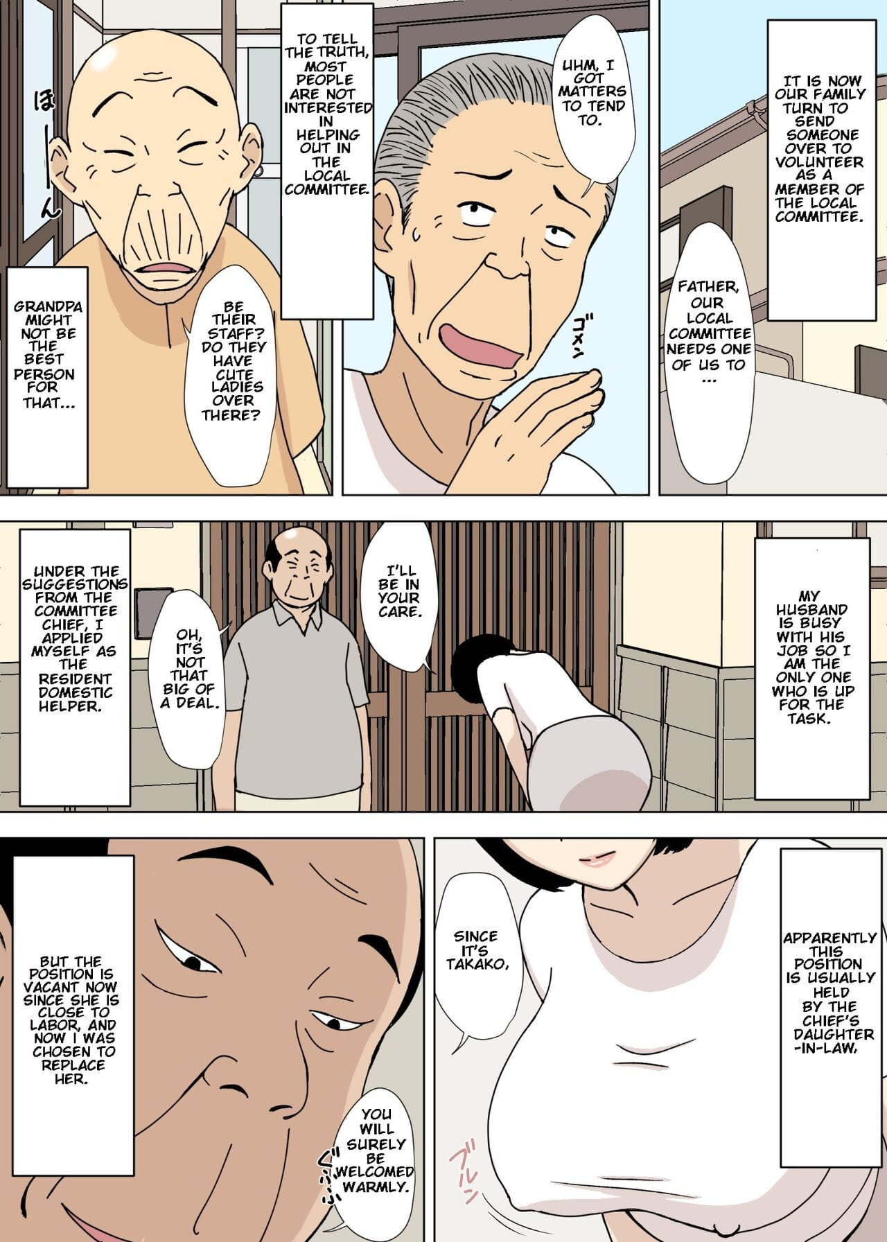 ojiichan phải miyagi phải giri không musuko phải hoạt hình cặp vợ chồng đáng yêu 5 page 1